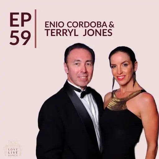 Ballroom Chat Thumbnail Episode 59 Enio Cordoba and Terryl Jones